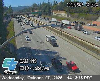 The road at Lake Ave, live