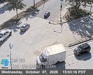 The road at San Gabriel-Sierra, live