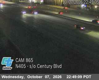 The road at South of CENTURY BLVD, live