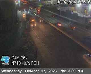 The road at South of PCH, live