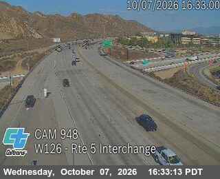 The road at South of I-5, live