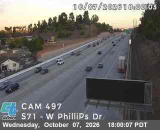 The road at W Phillips Dr, live
