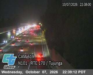 The road at SR-170 / Tujunga, live