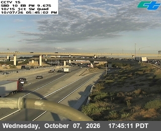 The road at I-15 SW Quad, live