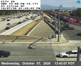 The road at West Side Citrus Overcross, live