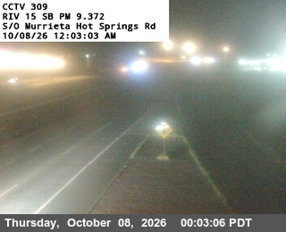 The road at South of Murrieta Hot Springs Rd, live
