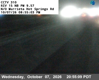 The road at North of Murrieta Hot Springs Rd, live