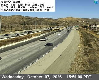 The road at 1.3 Miles North of Lake Street, live