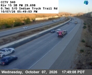 The road at 0.7 Miles South of Indian Truck Trail Road, live