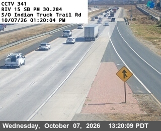 The road at South of Indian Truck Trail Road, live