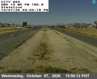 The road at Stateline, live