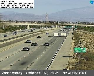 The road at 0.2 Miles East of I-15, live