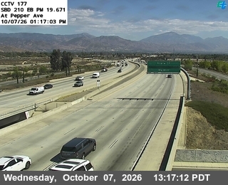 The road at 0.5 Miles East Of Riverside, live