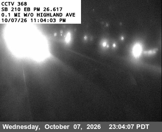The road at West of Highland Avenue, live