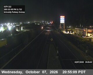 The road at Onramp University Parkway, live