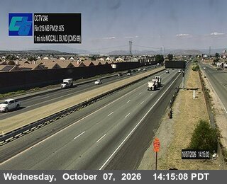 The road at 1 Mile North of McCall Boulevard, live