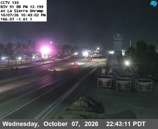 The road at La Sierra, live