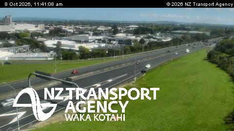 The road at SH1 Redoubt Rd, live