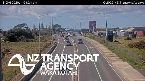 The road at SH20B Prices Rd, live