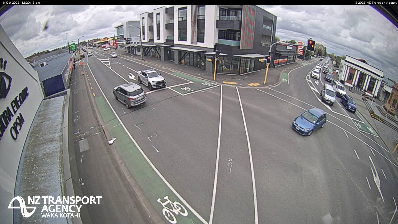 The road at Rangiora South, live