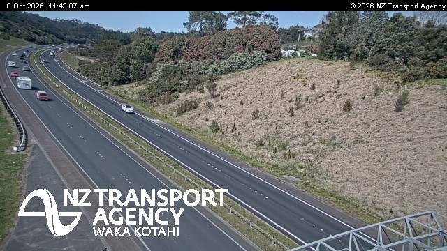 The road at SH1 Redvale, live
