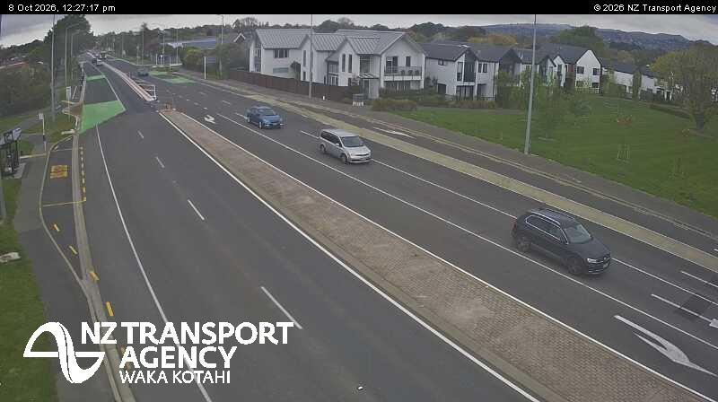 The road at SH75 Augustine Dr North, live