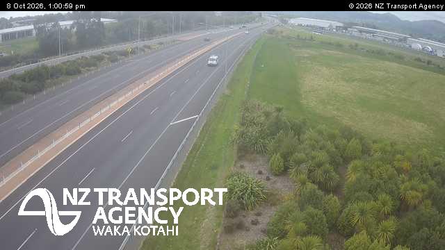 The road at SH76 Halswell Junction Rd, live