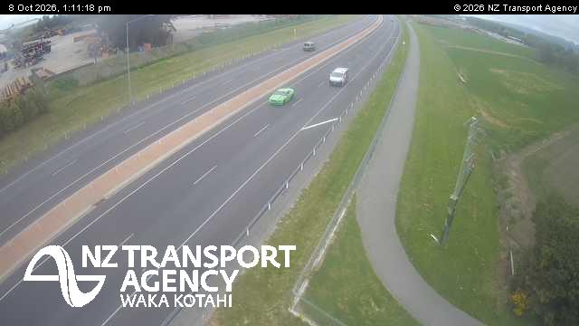 The road at SH76 Marshs Rd, live