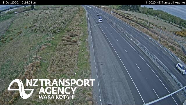The road at SH74 Radcliffe Rd, live