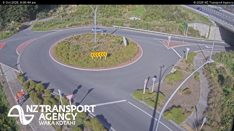 The road at SH1 Paekakariki, live