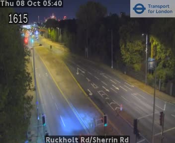 The road at Ruckholt Rd/Sherrin Rd, live