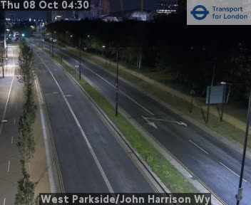 The road at West Parkside/John Harrison Wy, live