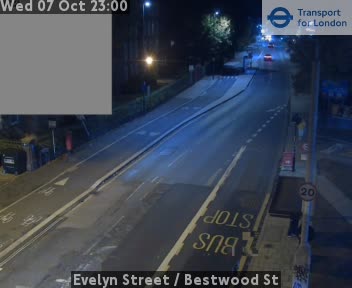 The road at Evelyn Street / Bestwood St, live