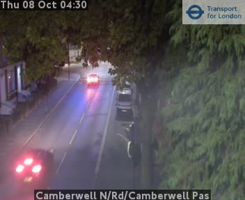 The road at Camberwell N/Rd/Camberwell Pas, live