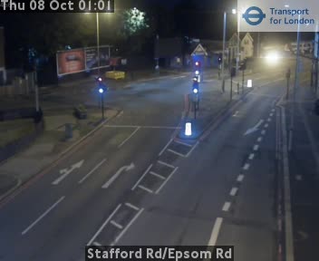 The road at Stafford Rd/Epsom Rd, live