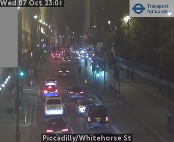 The road at Piccadilly/Whitehorse St, live