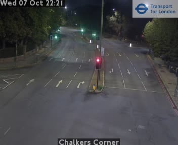 The road at Chalkers Corner, live