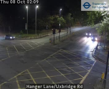 The road at Hanger Lane/Uxbridge Rd, live