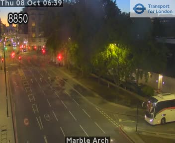 The road at Marble Arch, live