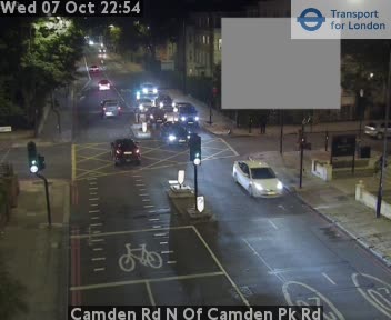 The road at Camden Rd N Of Camden Pk Rd, live