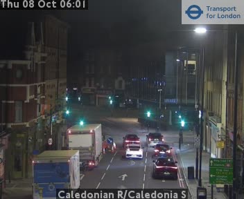 The road at Caledonian R/Caledonia S, live