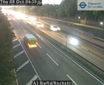 The road at A2 Riefld/Rochstr, live