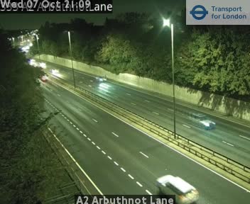 The road at A2 Arbuthnot Lane, live
