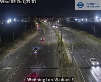 The road at Wennington Viaduct E, live
