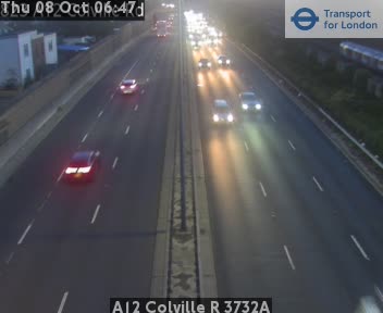 The road at A12 Colville R 3732A, live
